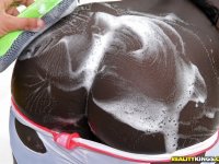 Black BBW gets her pussy pounded hard and ass covered in cum - Photo #3
