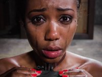 Ebony doll Chanell Heart gets involved in a female domination BDSM sex action - Photo #14
