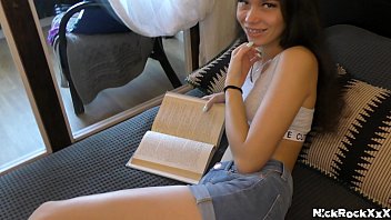 fucked his younger step sister on the parent's bed