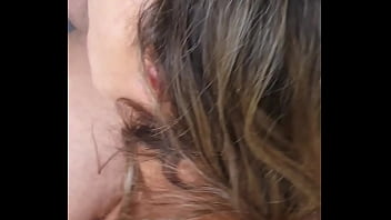 Amatur he puts his cock in her mouth and cums inside
