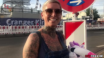 german fair !! creampie instead of roller coaster !