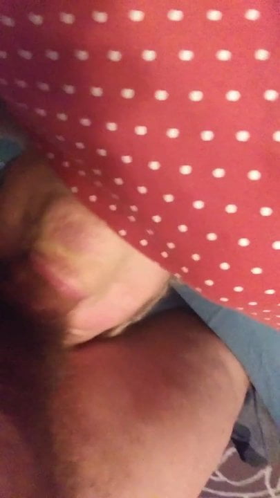 Her red polka dot shirt