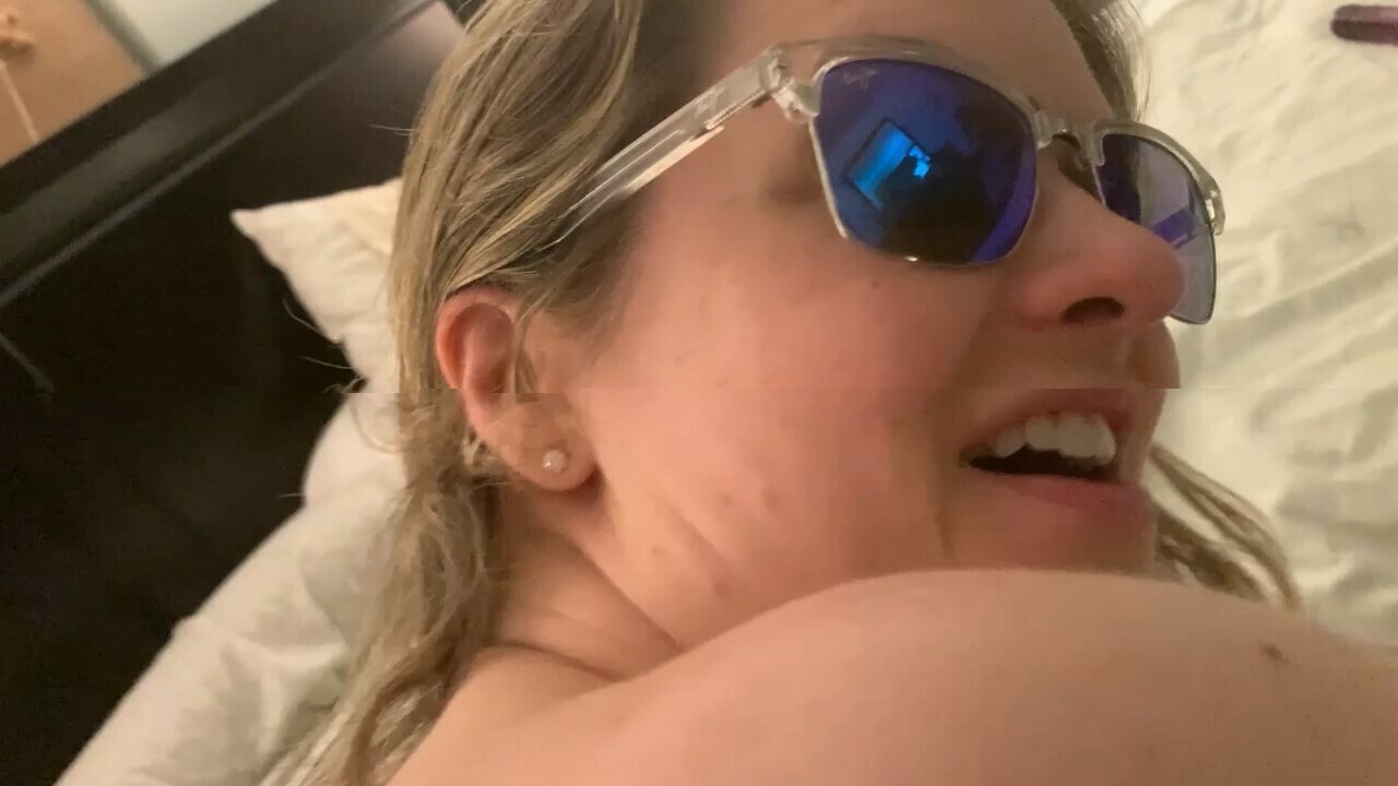 Blonde MILF (mother of 3) doggy style POV