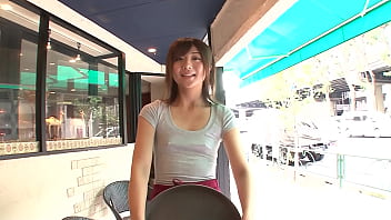 https://bit.ly/3nJomjp No bra!? A small tits beauty clerk make me excited about her working appearance without noticing her erect nipples... Japanese amateur homemade porn. [Part 1]