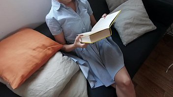 Teen molested while reading (Full video on Xvideos Red)