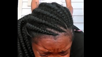 Backshot this big booty bitch on da porch