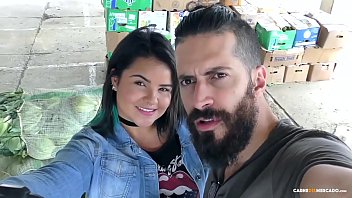 CARNE DEL MERCADO - Curvy Colombian babe fucked hardcore and facialized