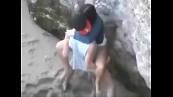Amateur couple caught fucking in public!