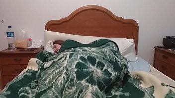 Hot multi orgasmic teen likes to get her cock under the blanket
