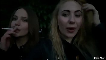 City center public garden lesbian fuck