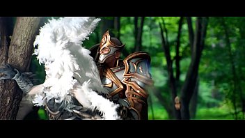 Gametusy fantasy series porn parody trailer - Fallen Angel and Palasin costume fuck